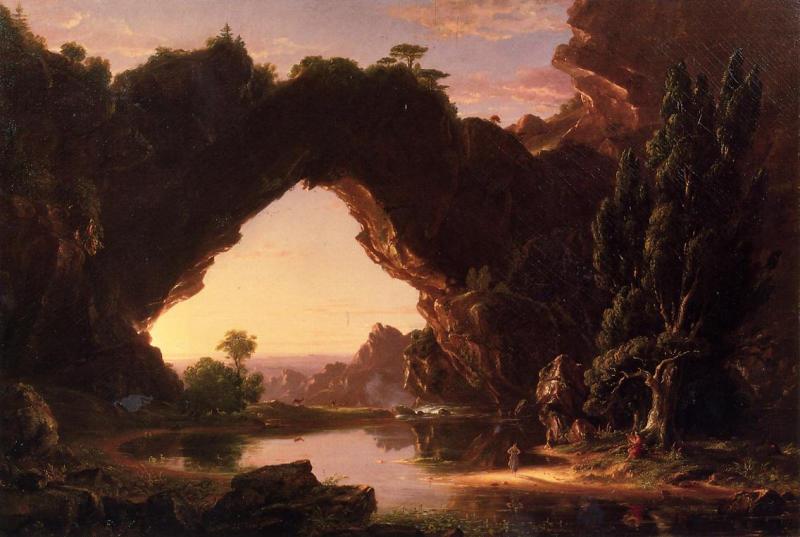 Thomas Cole Evening in Arcady Germany oil painting art